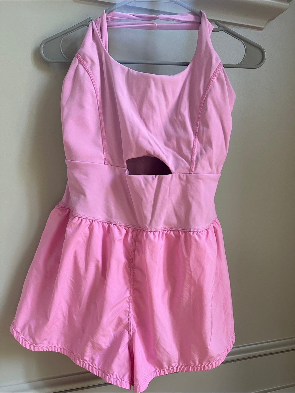 Free People FP Movement Righteous Runsie Pink Small
